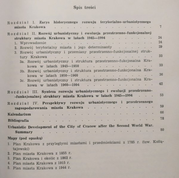 Rajmund Mydel Rozwój urbanistyczny miasta Krakowa po drugiej wojnie światowej