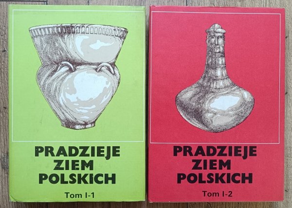 red. Jerzy Kmieciński Pradzieje ziem polskich 1/2 komplet