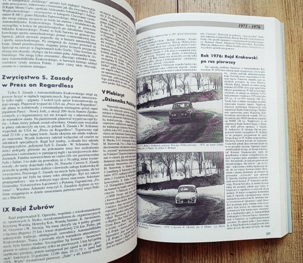 Jerzy Lis Pędzą samochody, mijają lata 1908-1998. Krakowski sport samochodowy