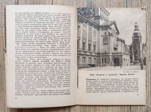 Czesław Piskorski Szczecin z najbliższą okolicą / 1949