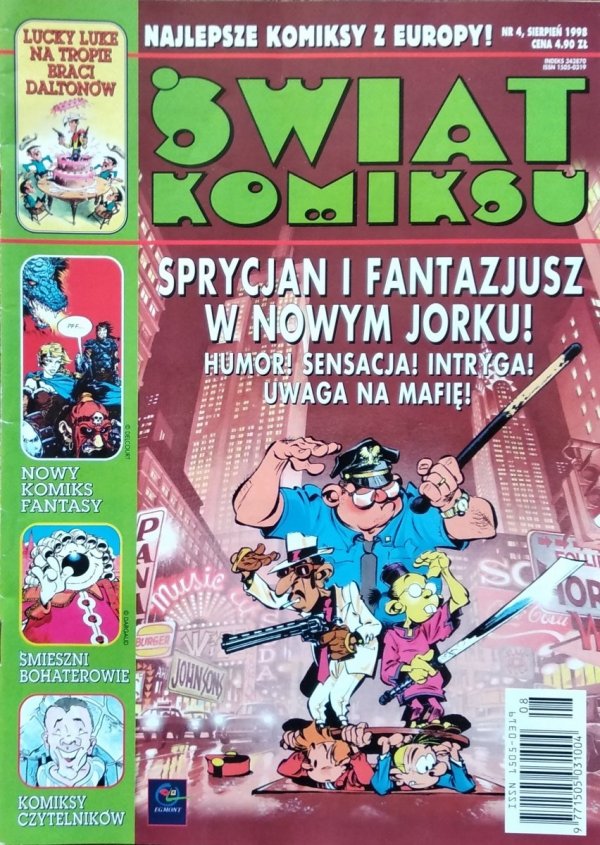 Świat Komiksu • NR 4, sierpień 1998