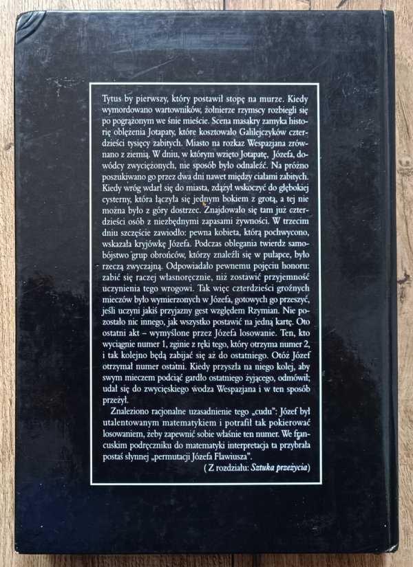 Mireille Hadas-Lebel Józef Flawiusz. Żyd rzymski