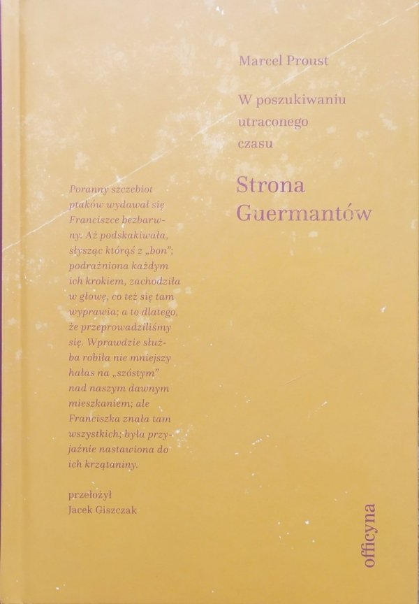 Marcel Proust Strona Guermantów