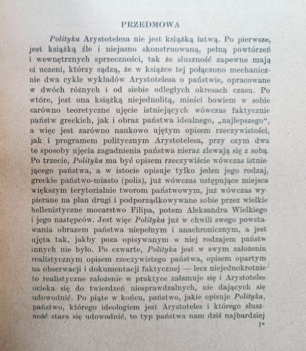 Arystoteles Polityka