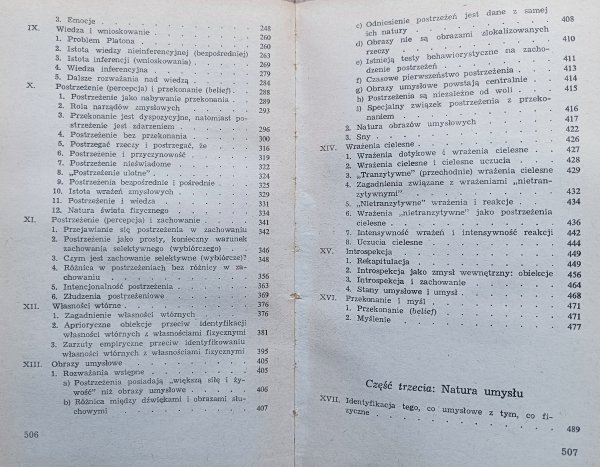 David M. Armstrong Materialistyczna teoria umysłu