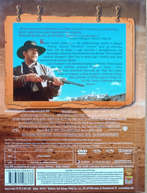 Wyatt Earp / Westerny WIelka Kolekcja DVD