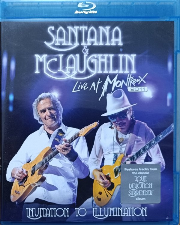 Santana &amp; Mclaughlin Live at Montreux 2011 Blu-ray