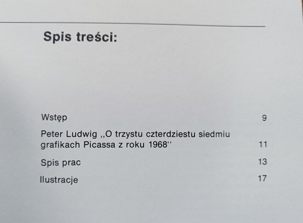 Grafika Pabla Picassa 347 grafik