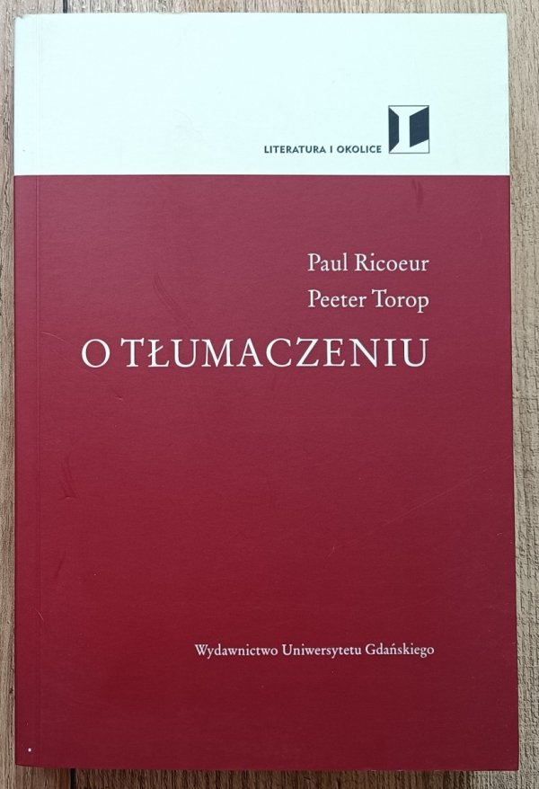 Paul Ricoeur, Peeter Torop O tłumaczeniu