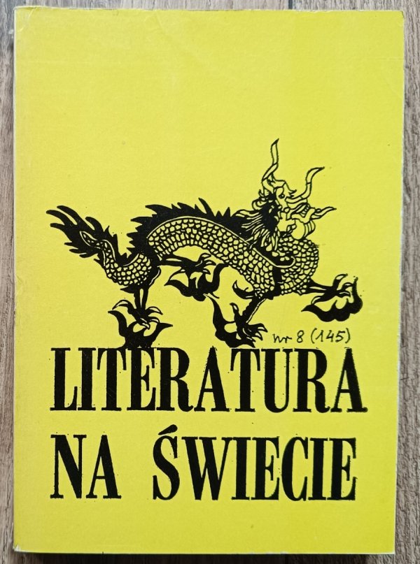 Literatura na świecie 8/1983 (145)  / Chiny