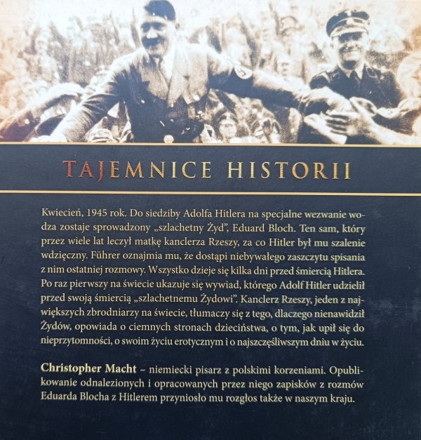 Spowiedź Hitlera. Szczera rozmowa z Żydem