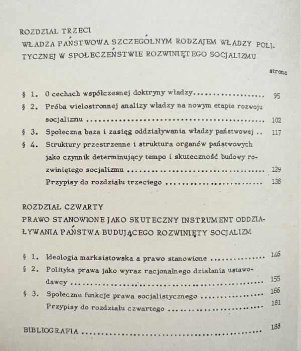 Antoni Pieniążek Państwo na etapie budowy rozwiniętego społeczeństwa socjalistycznego