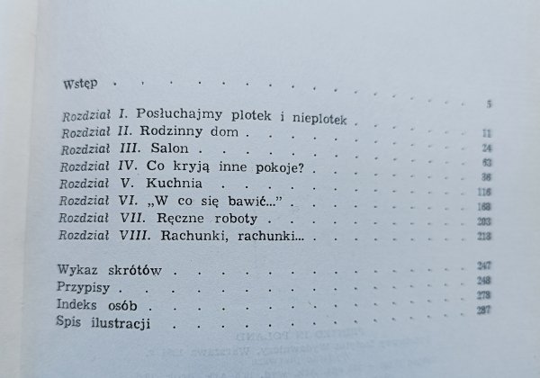 Elżbieta Kowecka W salonie i w kuchni / 1984