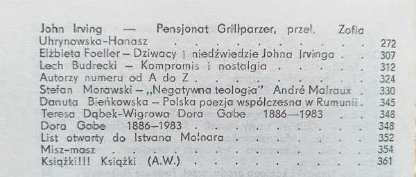 Literatura na świecie 8/1983 (145)  / Chiny