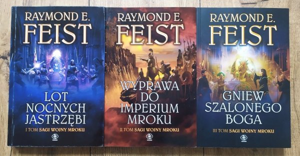 Raymond E. Feist Wojny mroku [komplet]