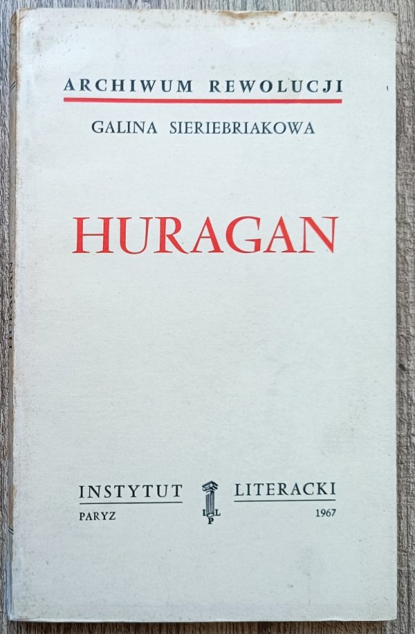 Galina Sieriebriakowa Huragan