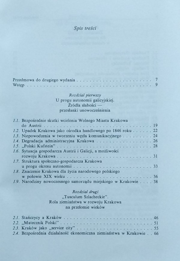 Jacek Purchla • Matecznik polski. Pozaekonomiczne czynniki rozwoju Krakowa w okresie autonomii galicyjskiej