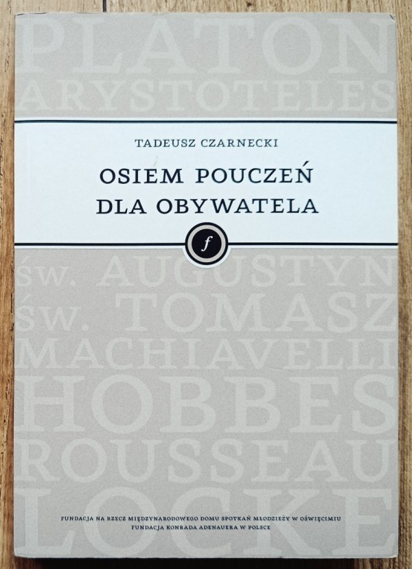 Tadeusz Czarnecki Osiem pouczeń dla obywatela
