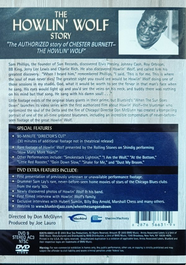 The Howlin' Wolf Story. The Secret History Of Rock &amp; Roll DVD