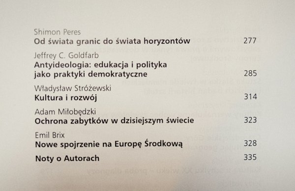 red. Jacek Purchla Od świata granic do świata horyzontów