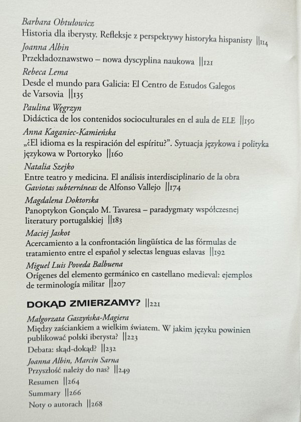 Polska iberystyka. Skąd pochodzimy, kim jesteśmy, dokąd zmierzamy?