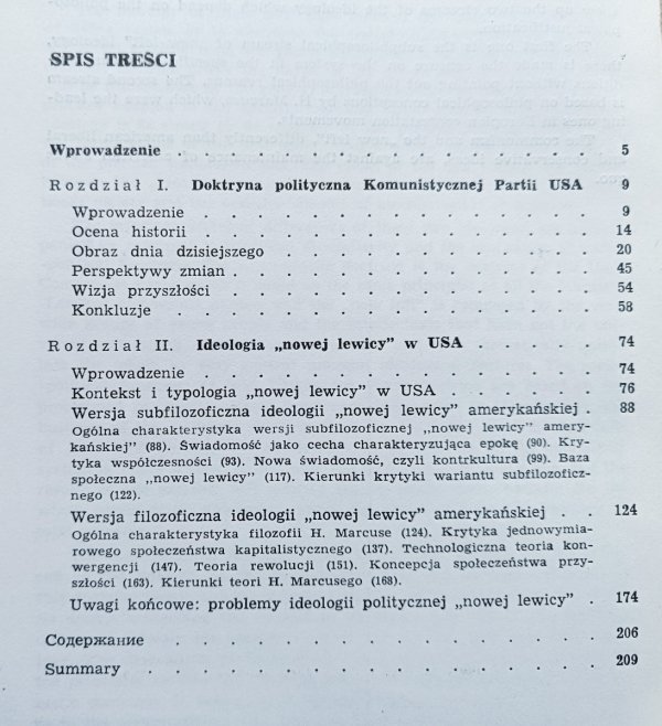 Komunizm i 'Nowa Lewica' - krytyka systemu amerykańskiego