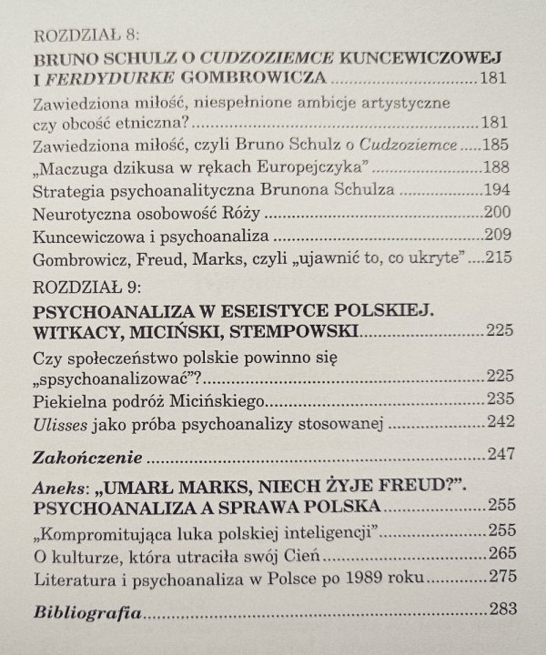 Marek Lubański Krytyka literacka i psychoanaliza