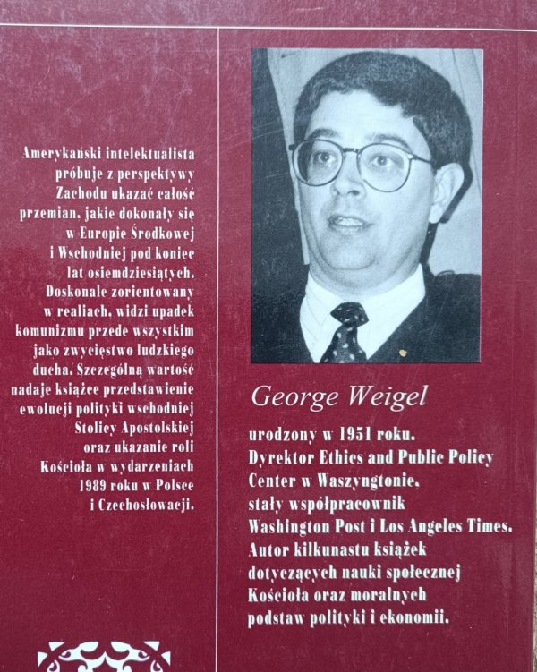 George Weigel Stateczna rewolucja. Kościół sprzeciwu a upadek komunizmu