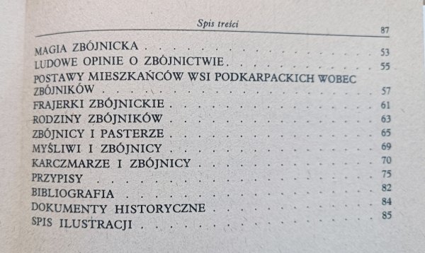 Urszula Janicka Krzywda Niespokojne Karpaty czyli rzecz o zbójnictwie