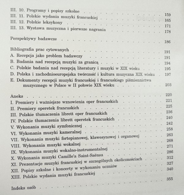 Małgorzata Woźna-Stankiewicz Muzyka francuska w Polsce w II połowie XIX wieku