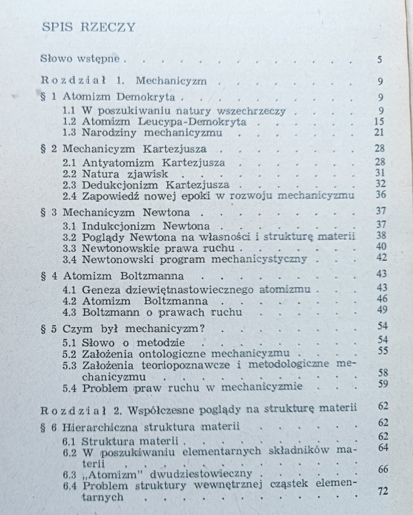 Zbigniew Majewski Dialektyka struktury materii