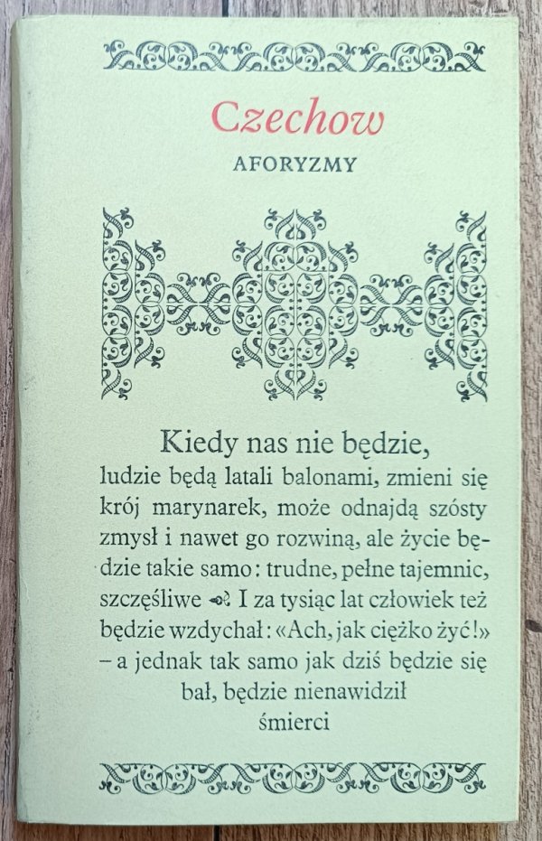 Antoni Czechow Aforyzmy