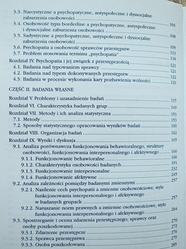 Naruszanie norm prawnych w psychopatii. Analiza kryminologiczno-psychologiczna