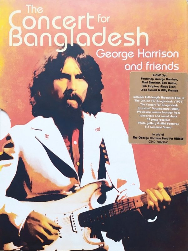 George Harrison and Friends The Concert for Bangladesh 2DVD