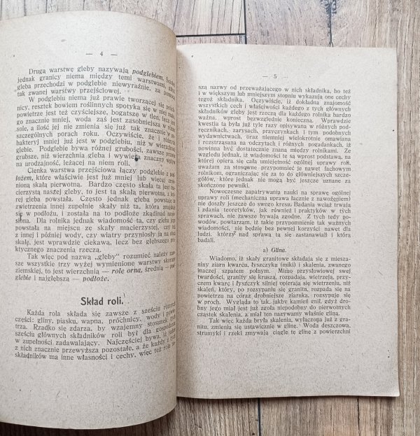 Kazimierz Dulęba Rola i jej uprawa / 1919