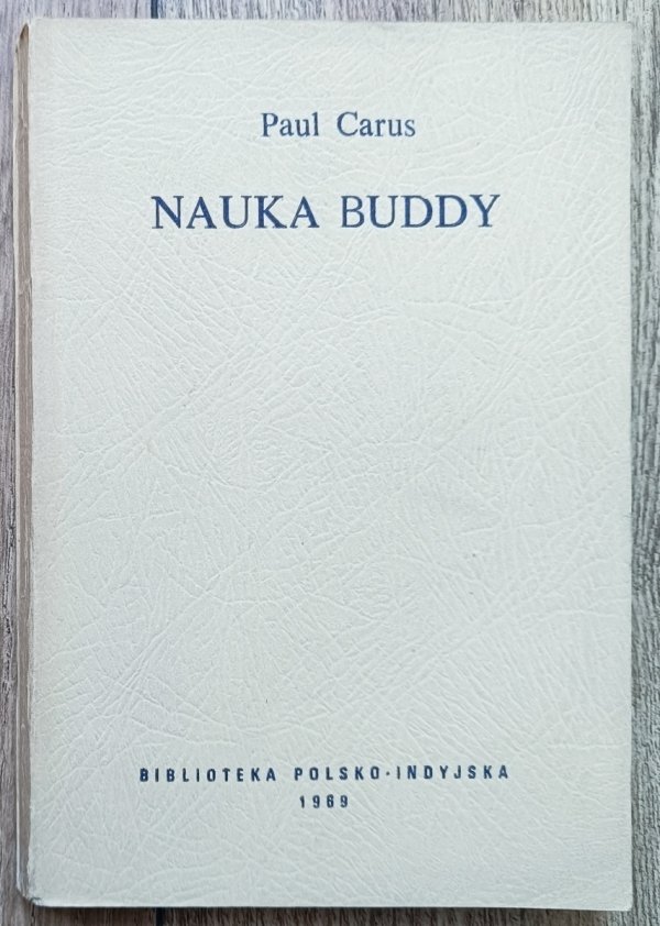 Paul Carus Nauka Buddy