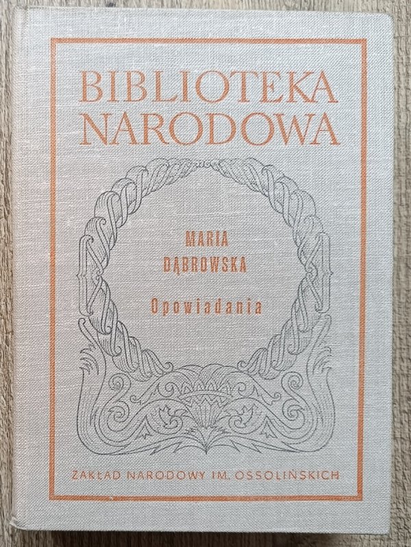 Maria Dąbrowska Opowiadania BN