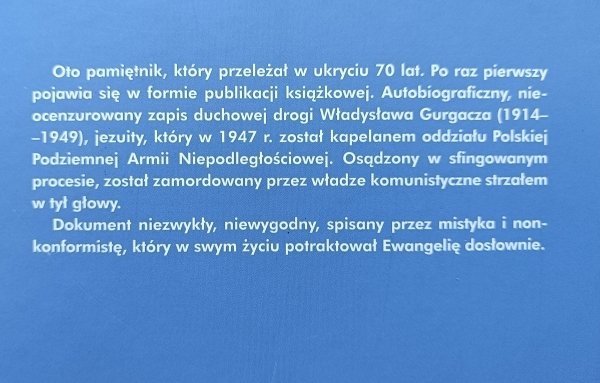 Władysław Gurgacz SJ • Refleksje