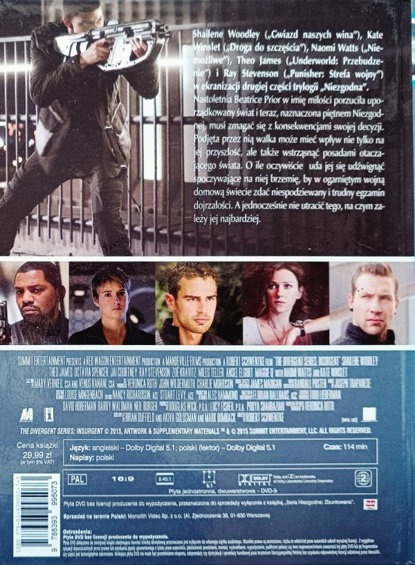 Robert Schwentke Zbuntowana DVD