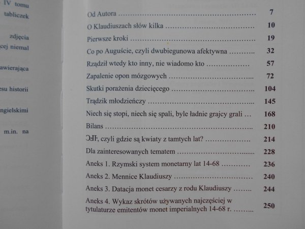 Paweł Zawora Skabiczewski • Klaudyjską drogą. Mennictwo rzymskie AD 14-68