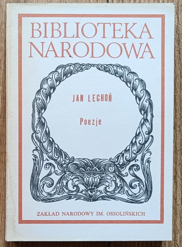 Jan Lechoń Poezje BN