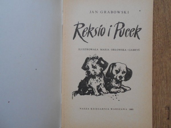 Jan Grabowski • Reksio i Pucek [Maria Orłowska-Gabryś]
