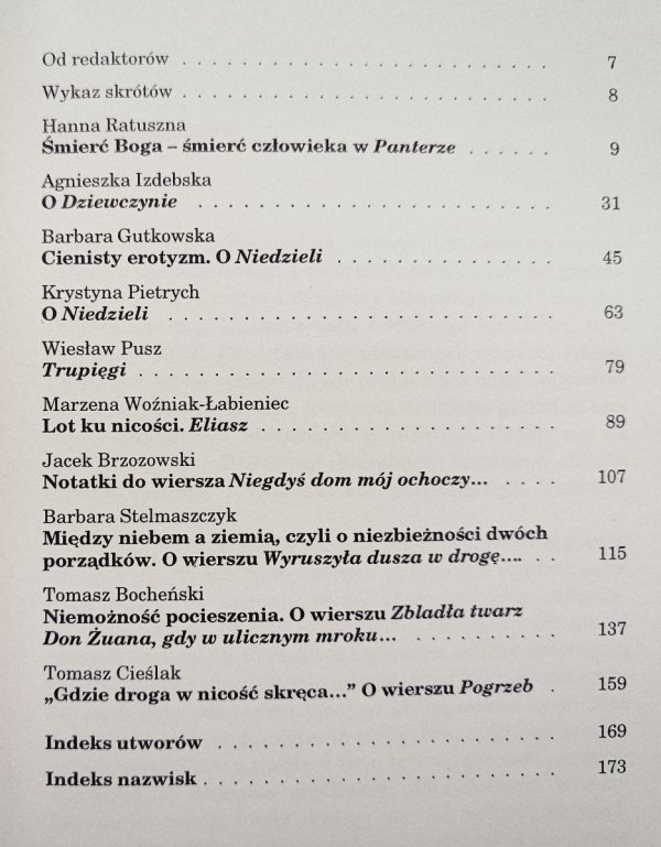 Poezje Bolesława Leśmiana. Interpretacje
