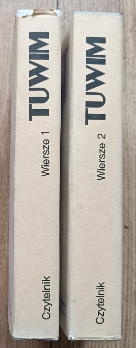 Julian Tuwim Wiersze 1/2 - komplet