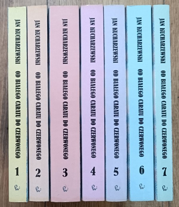 Jan Kucharzewski Od białego caratu do czerwonego 1/7 komplet