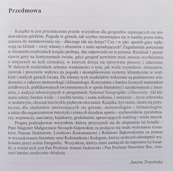 Janina Trepińska Górskie klimaty