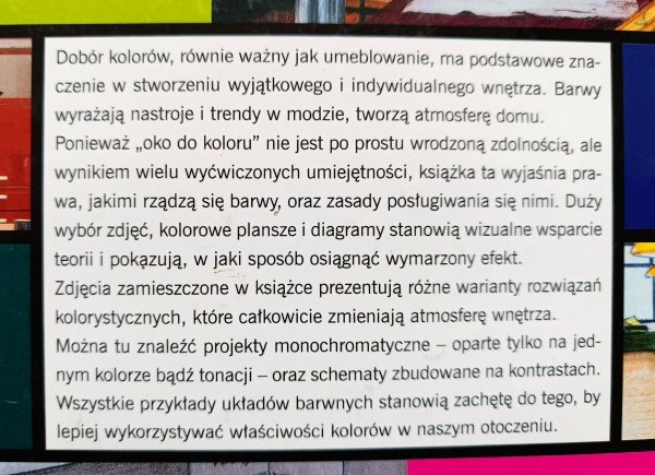 Kolor we wnętrzu. Poradnik projektanta