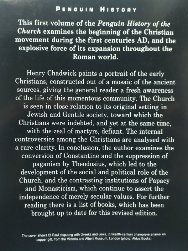 Henry Chadwick The Early Church