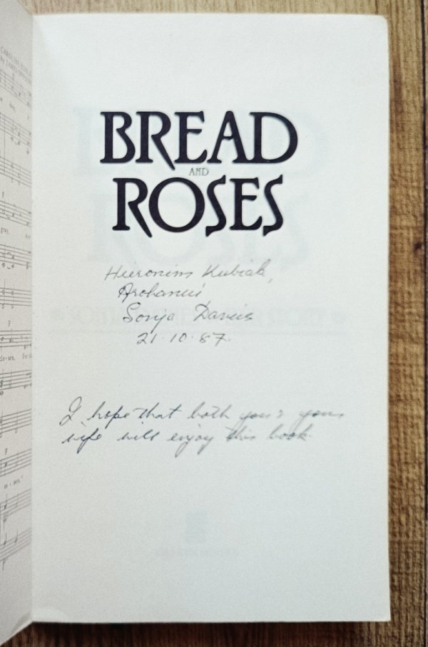 Sonja Davies Bread and Roses: Her Story