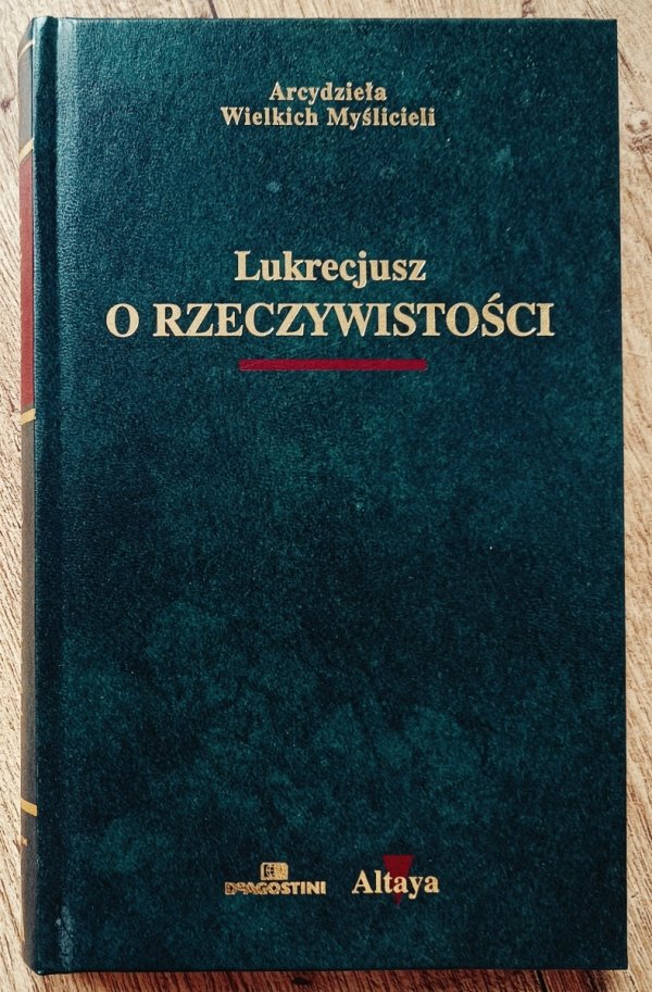 Lukrecjusz O rzeczywistości